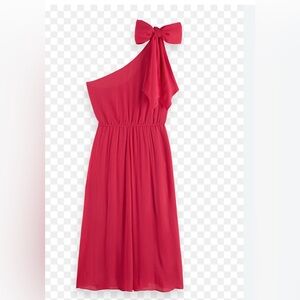 Scotch & soda Red One-Shoulder Dress size 36 nwt holiday Christmas valentine